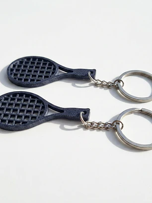 Llaveros para parejas tenistas | Raqueta Tenis 