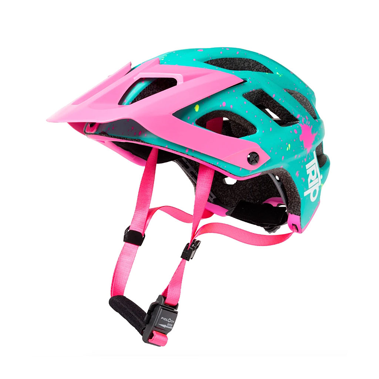 Casco Trip Enduro euphoria - Turquesa, fucsia 1