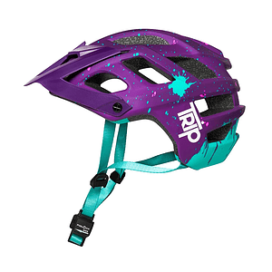 Casco Trip Enduro euphoria - Púrpura, turquesa