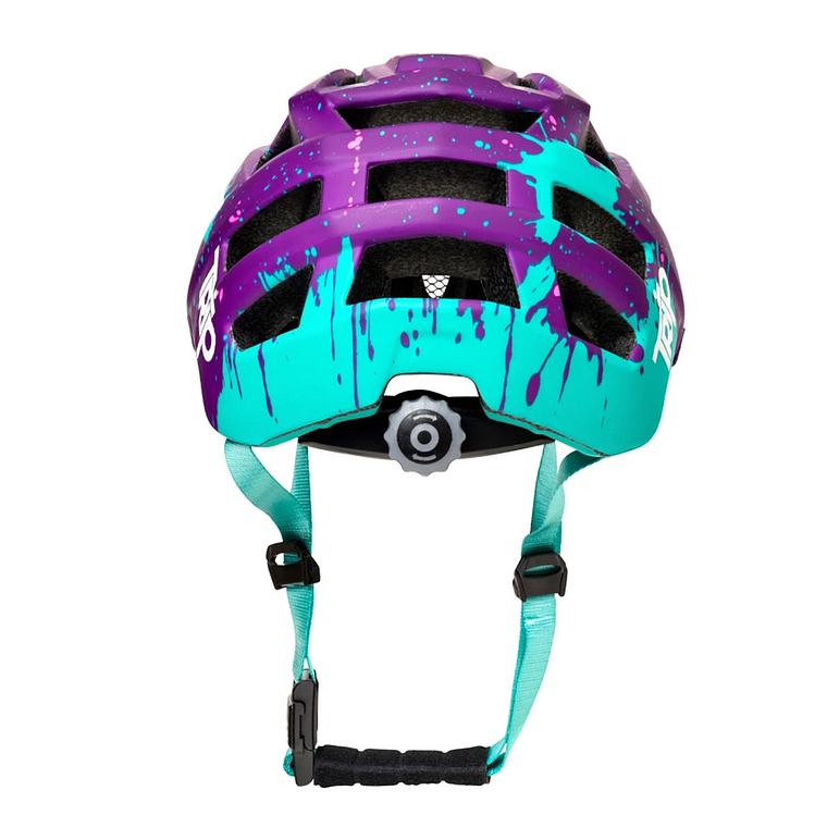 Casco Trip Enduro euphoria - Púrpura, turquesa 3