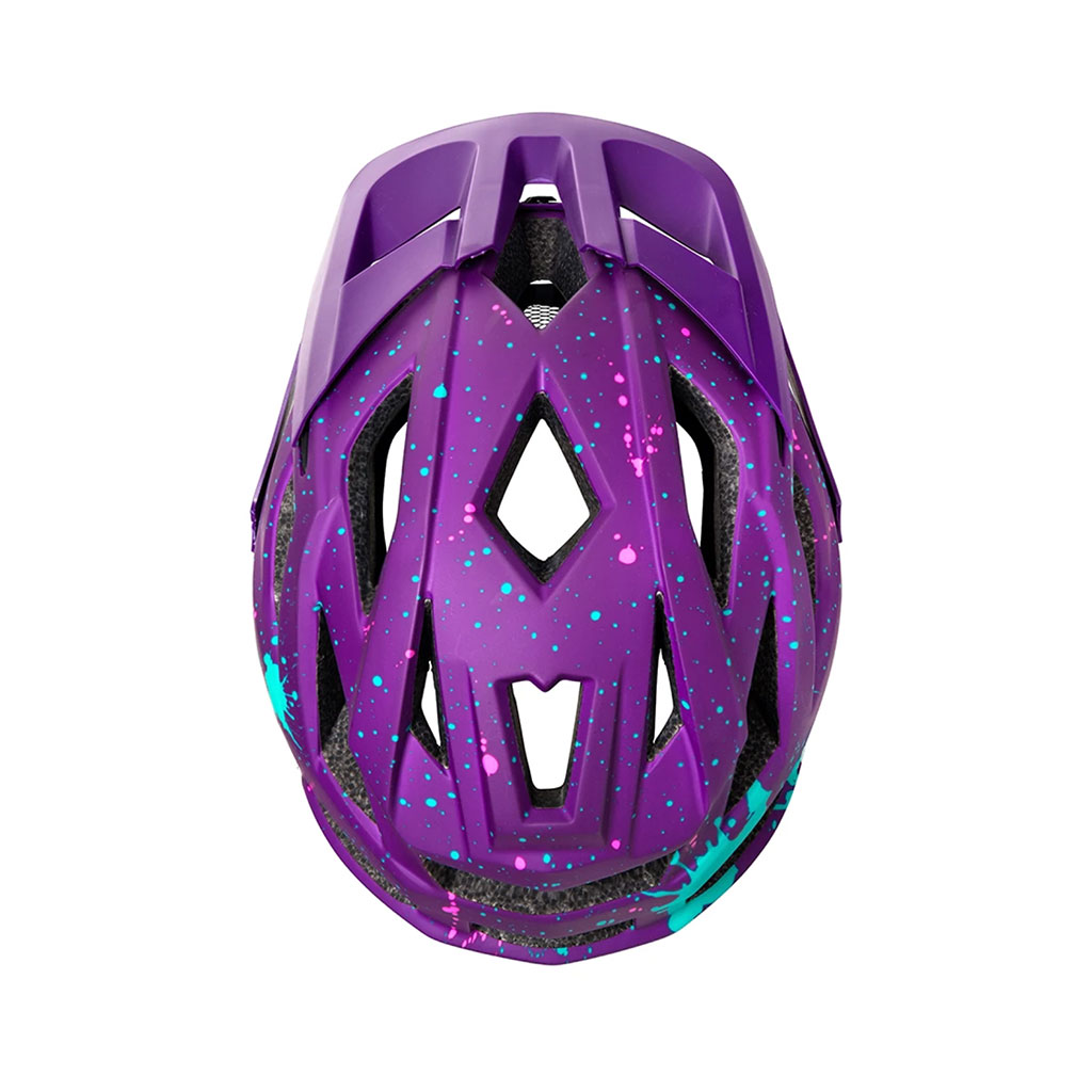 Casco Trip Enduro euphoria - Púrpura, turquesa 4