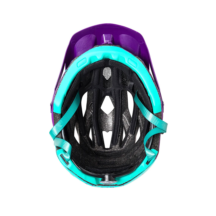 Casco Trip Enduro euphoria - Púrpura, turquesa 5