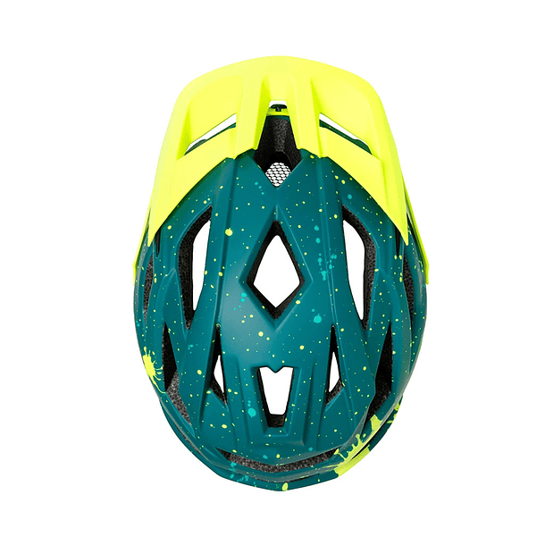 Casco Trip Enduro euphoria diesel - Verde, amarillo 4