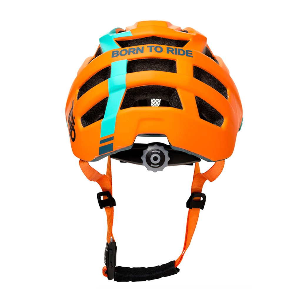 Casco Trip Enduro - Naranja, turquesa 3