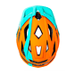 Casco Trip Enduro - Naranja, turquesa - Miniatura 4