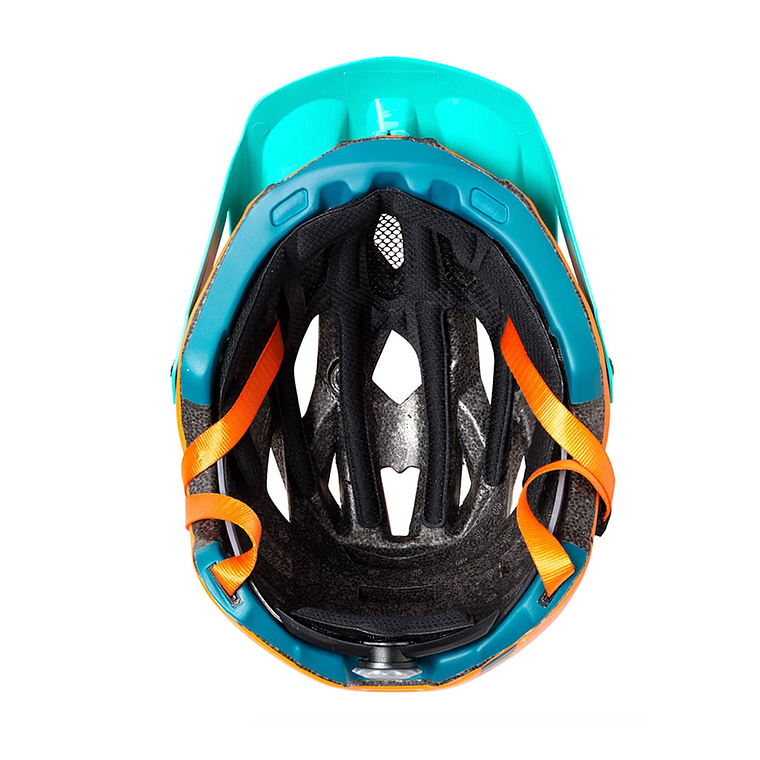 Casco Trip Enduro - Naranja, turquesa 5