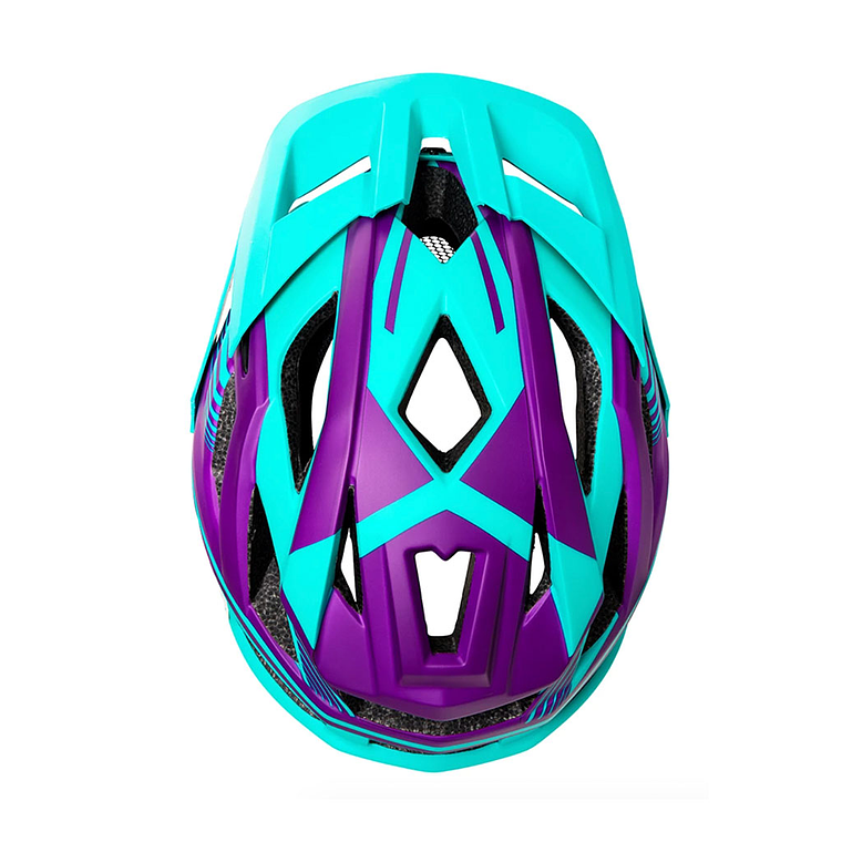 Casco Trip Enduro - Turquesa, púrpura 4