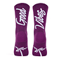 Medias de compresión Pacific - Good Vibes Violeta - Miniatura 1