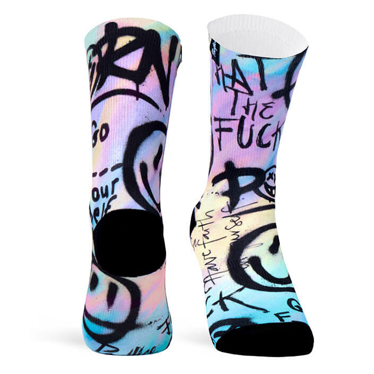 Medias estampadas Pacific - Acid Color 1