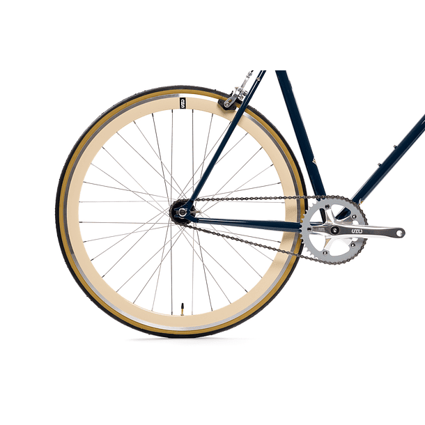Bicicleta urbana acero Rigby (piñón fijo/una velocidad) 4