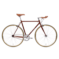 Bicicleta urbana Sokol chromoly (piñón fijo/una velocidad)