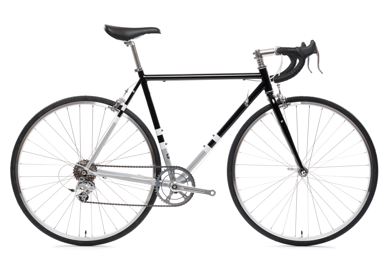 Bicicleta de ruta 4130 Road Black Metalic - 8 velocidades 1
