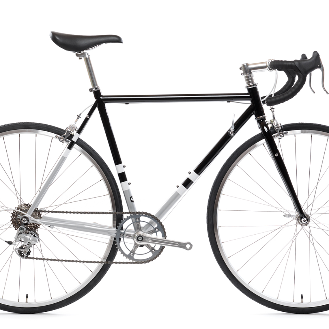 Bicicleta de ruta 4130 Road Black Metalic - 8 velocidades 1
