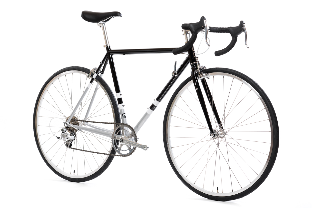 Bicicleta de ruta 4130 Road Black Metalic - 8 velocidades 2