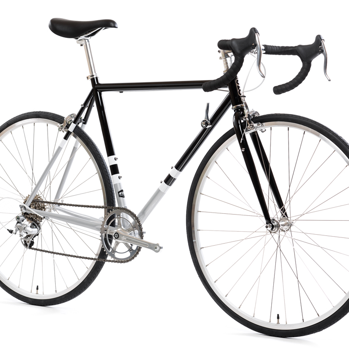 Bicicleta de ruta 4130 Road Black Metalic - 8 velocidades 2