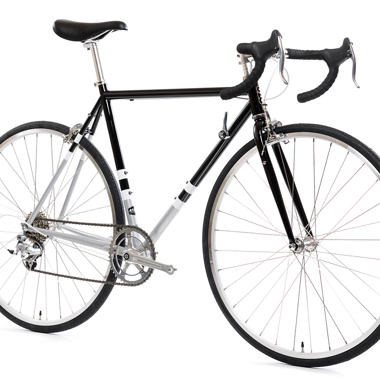 Bicicleta de ruta 4130 Road Black Metalic - 8 velocidades 2