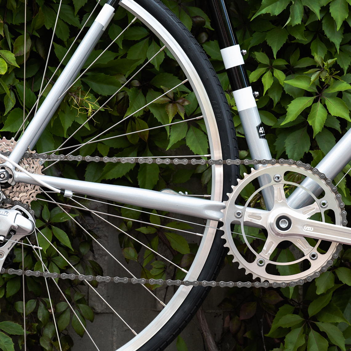 Bicicleta de ruta 4130 Road Black Metalic - 8 velocidades 8