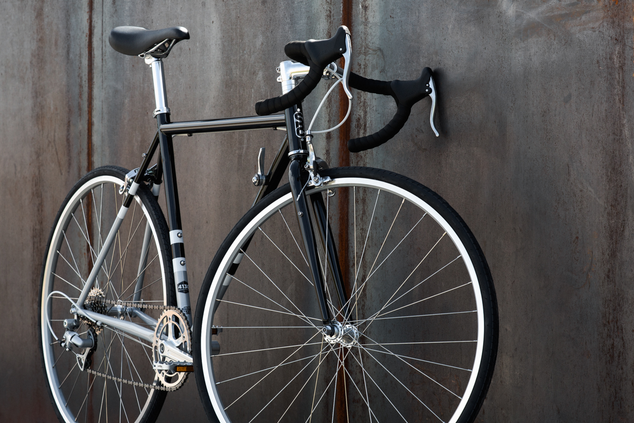 Bicicleta de ruta 4130 Road Black Metalic - 8 velocidades 14