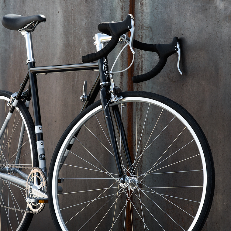 Bicicleta de ruta 4130 Road Black Metalic - 8 velocidades 14