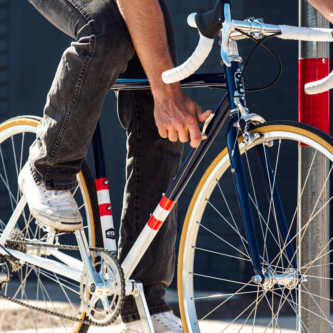 Bicicleta de ruta 4130 Road Americana - 8 velocidades 8