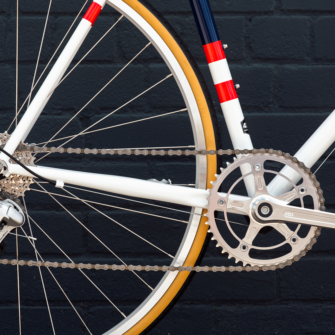 Bicicleta de ruta 4130 Road Americana - 8 velocidades 18