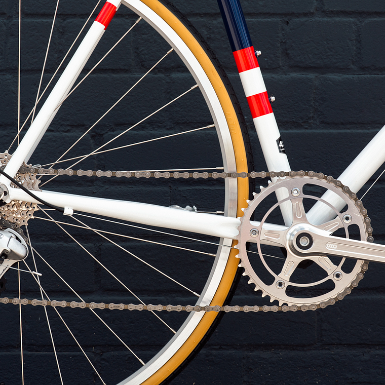 Bicicleta de ruta 4130 Road Americana - 8 velocidades 18