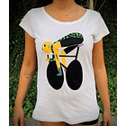 Polera urbana On the ride por Cuantasconstanzas - Blanca 2