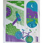 Polera urbana unisex Urban Soul por Sandrine Anne - Blanca 1