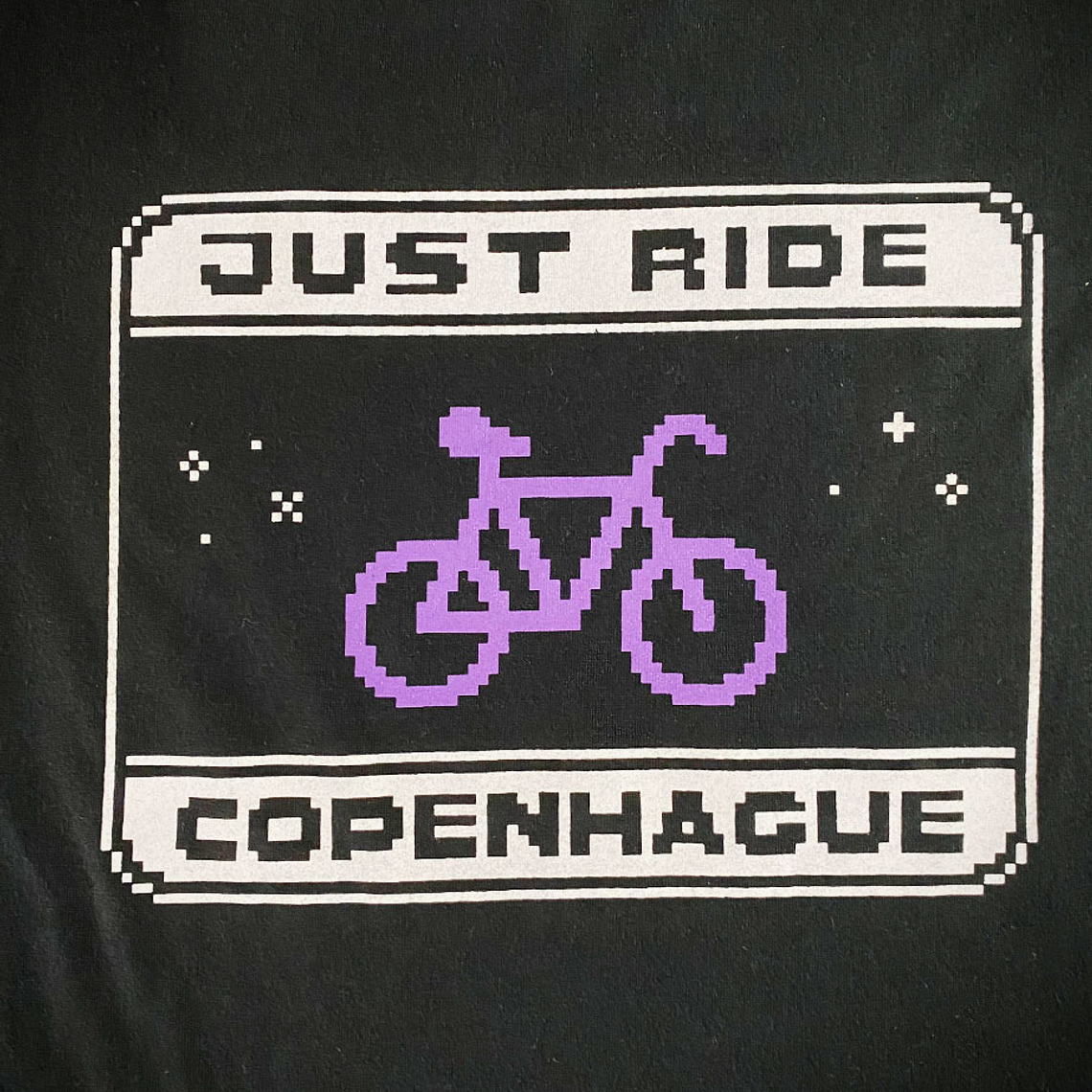 Polera urbana Just ride por Luca Rebori - Negra 1