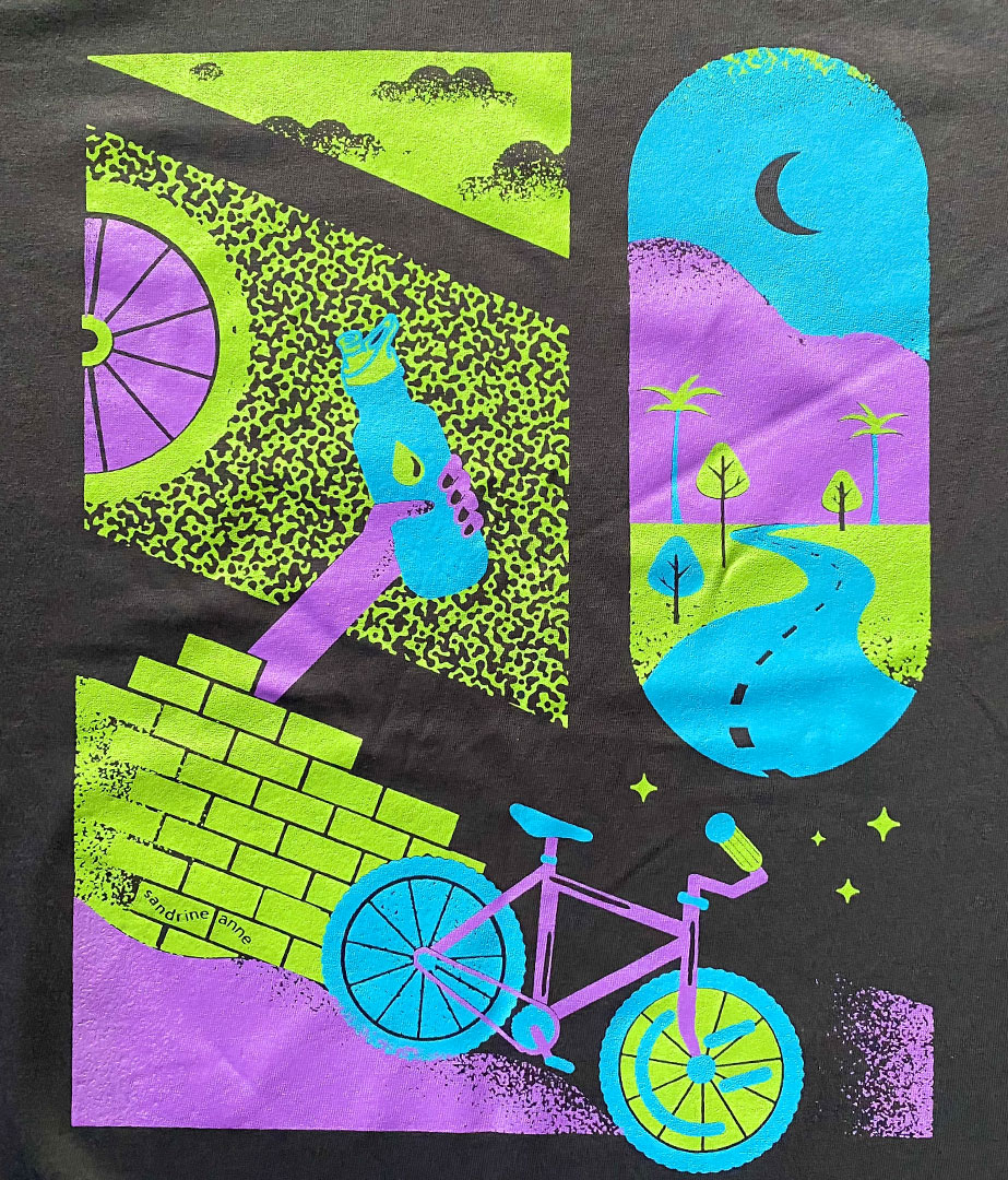 Polera urbana Soul por Sandrine Anne - Gris 1