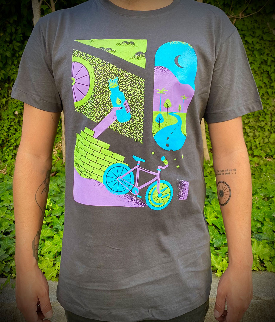 Polera urbana Soul por Sandrine Anne - Gris 2