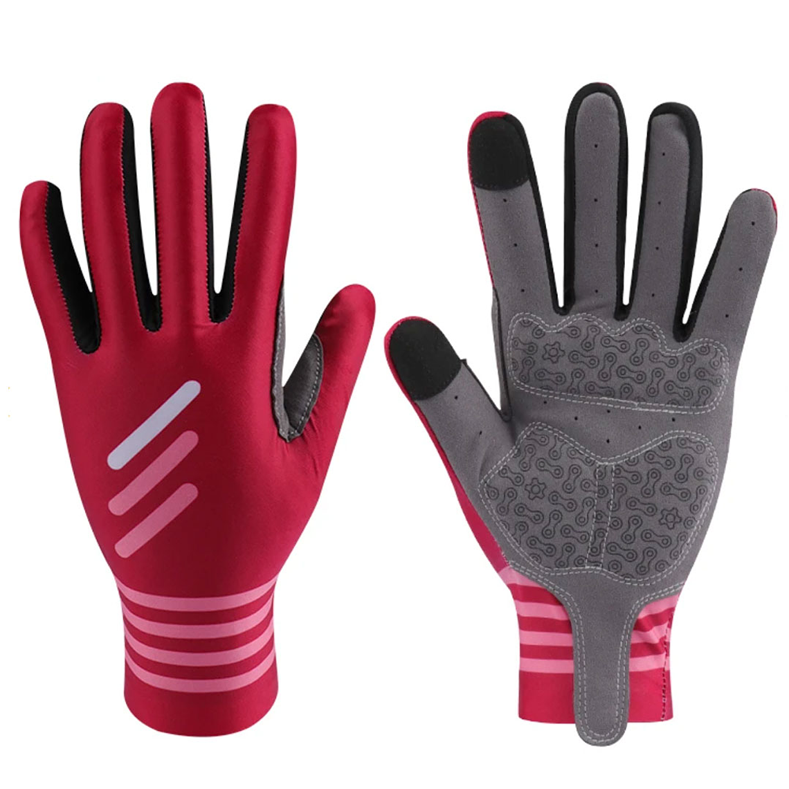Guantes largos Mcycle - Rojo 1