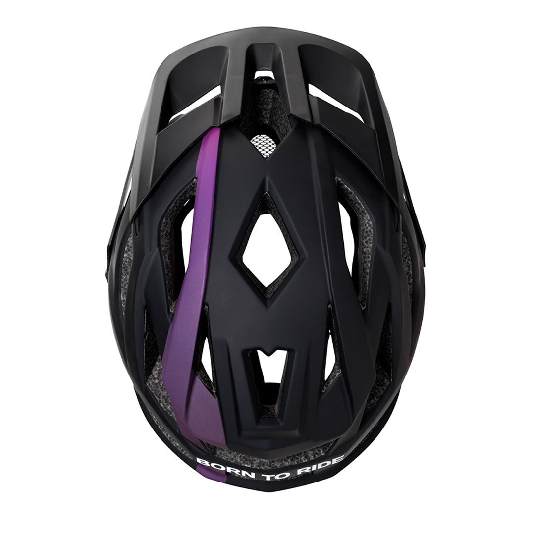 Casco Trip Enduro - Negro, púrpura 3
