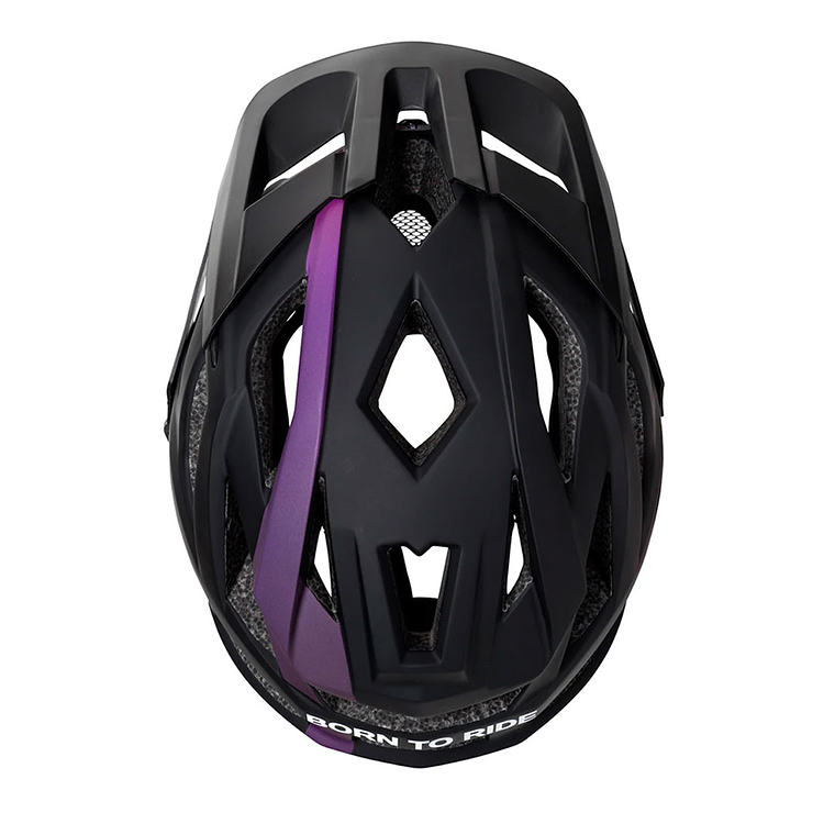 Casco Trip Enduro - Negro, púrpura 3