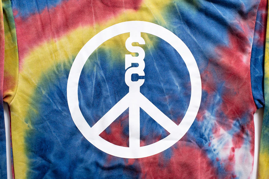 Polerón State Bicycle - Peace Rainbow Tie Dye 4