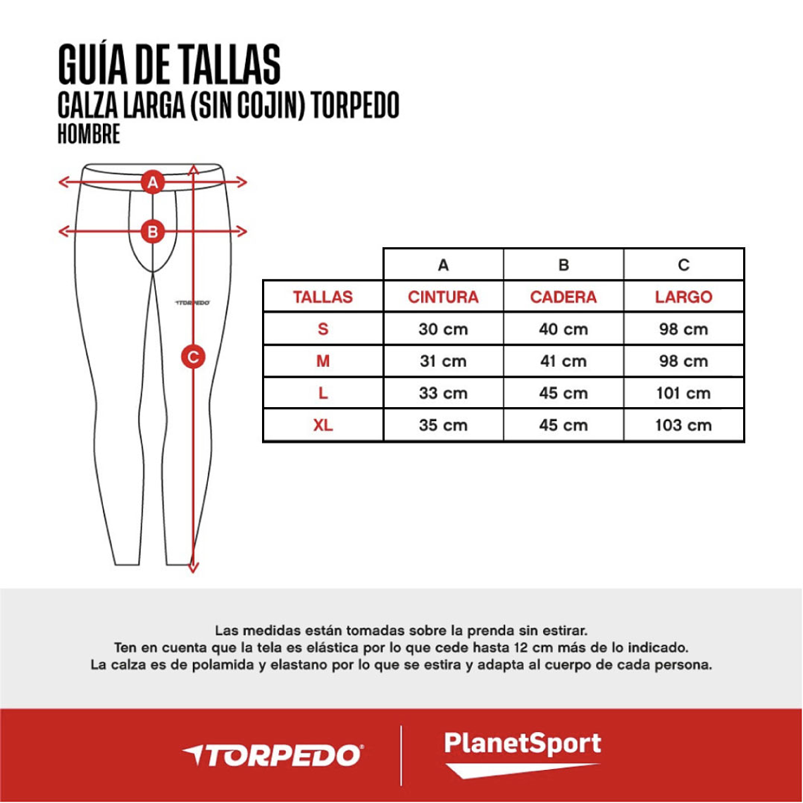 Calza larga hombre Torpedo - Negra 3