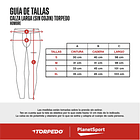 Calza larga hombre con gel Torpedo - Negra 3