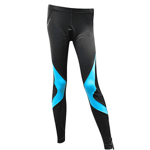 Calza larga mujer Torpedo - Negra, celeste