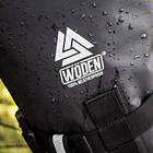 Alforja delantera impermeable Woden - Negra - 6L 2