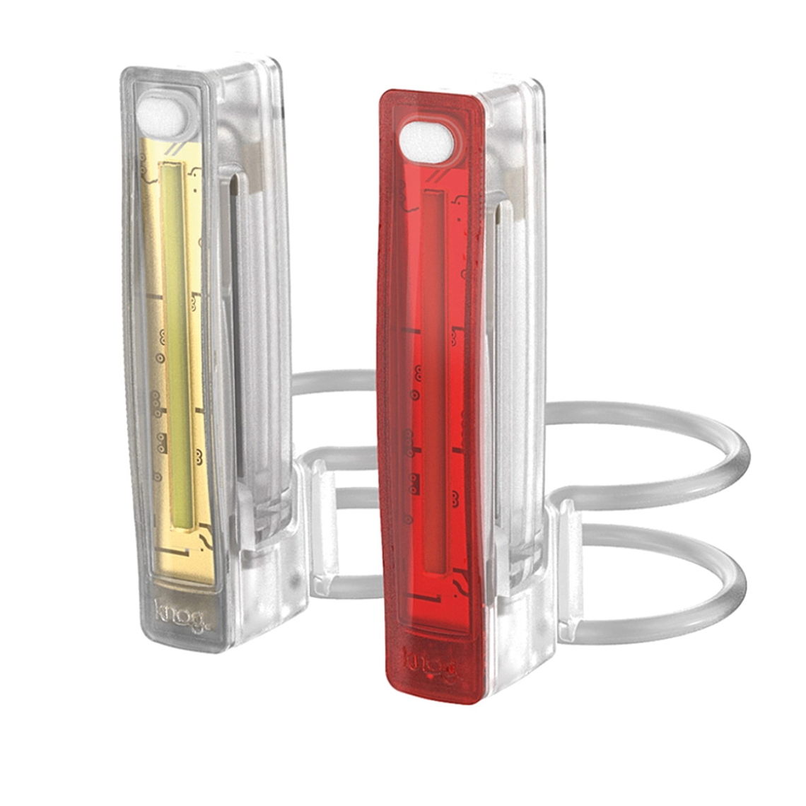 Set de luces Knog Plus transparente - 40, 20lm 1