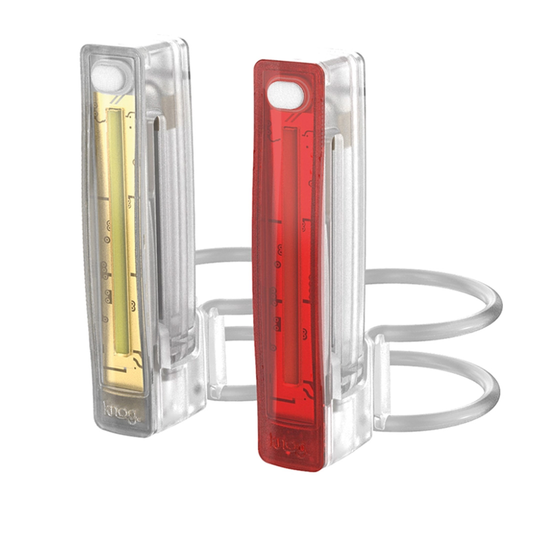 Set de luces Knog Plus transparente - 40, 20lm 1