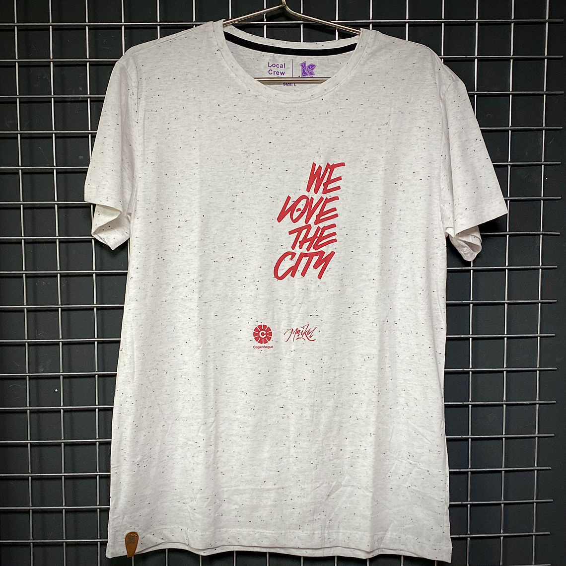 Polera urbana We love the city por KidMaikel - Blanca 1