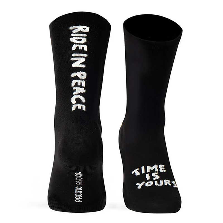 Medias de compresión Pacific - Ride in peace Negro 1