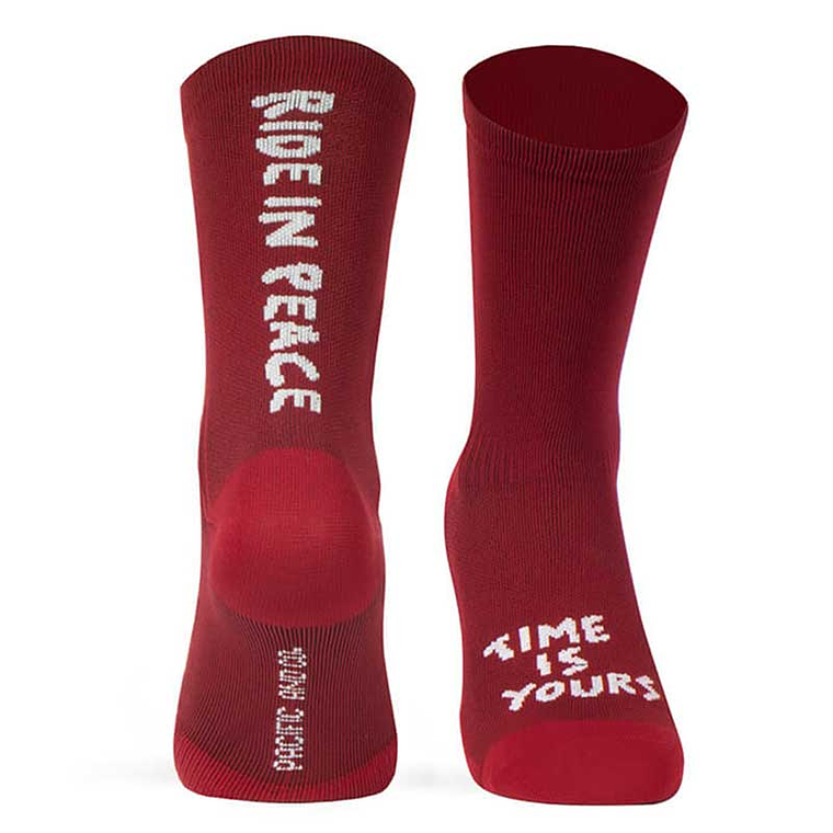 Medias de compresión Pacific - Ride in peace Rojo 1