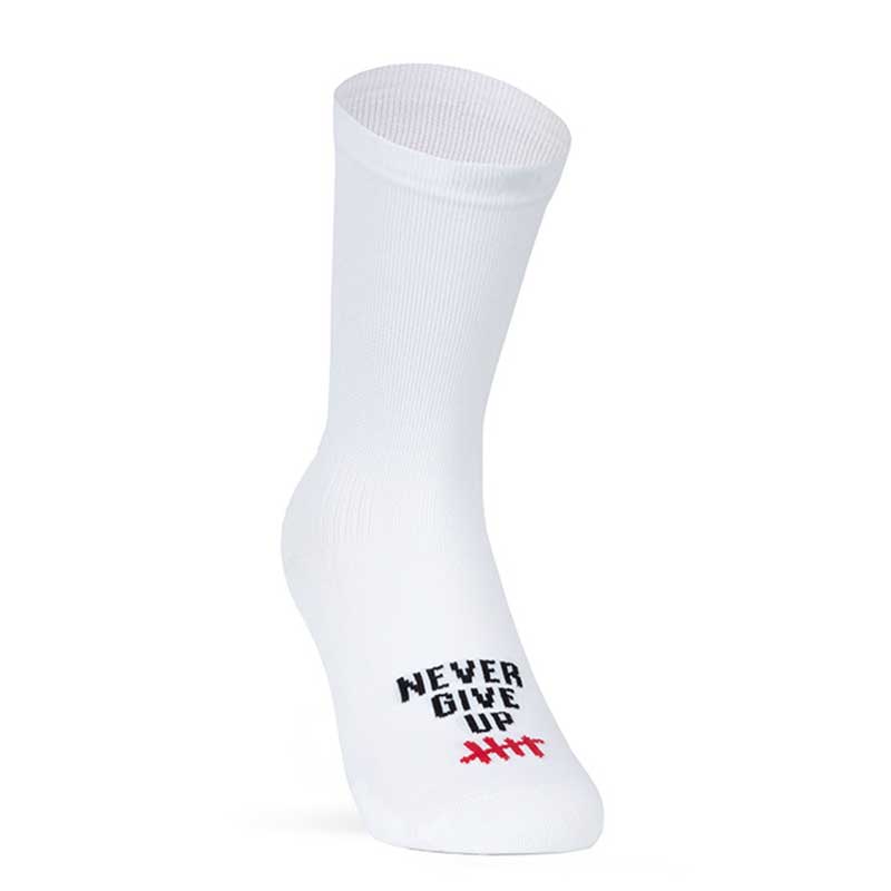 Medias de compresión Pacific - Don't quit Blanco 3