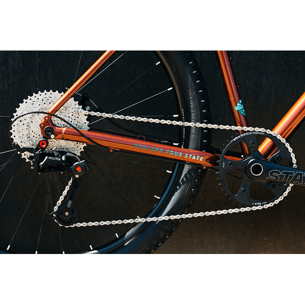 Bicicleta gravel 4130 All Road Copper Brown - 11 velocidades 9