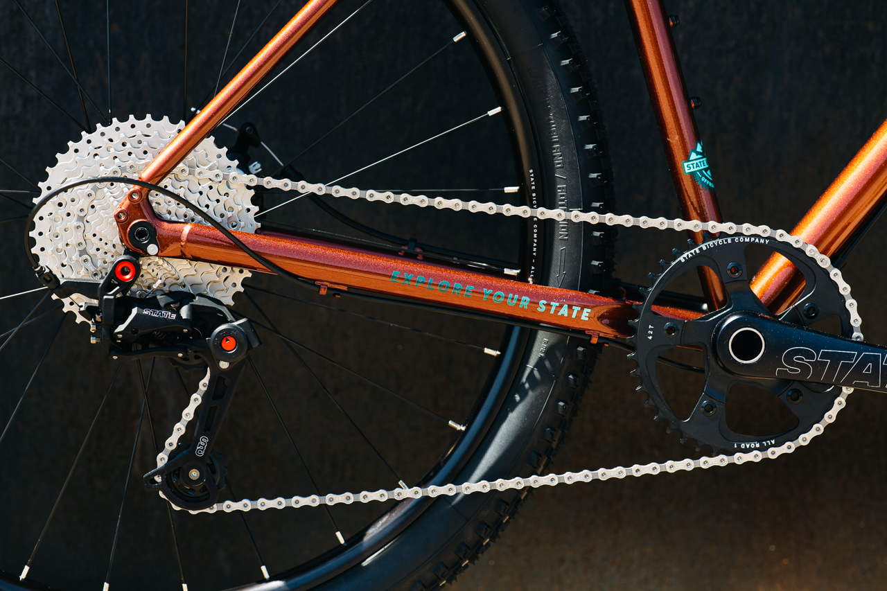 Bicicleta gravel 4130 All Road Copper Brown - 11 velocidades 9