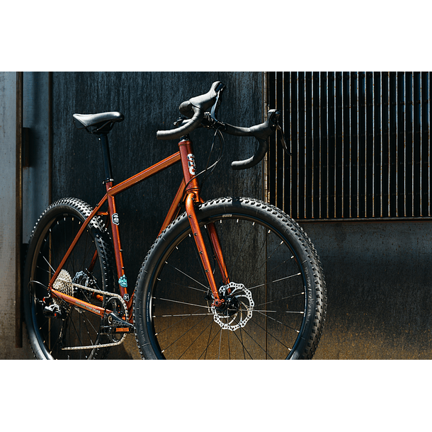 Bicicleta gravel 4130 All Road Copper Brown - 11 velocidades 12