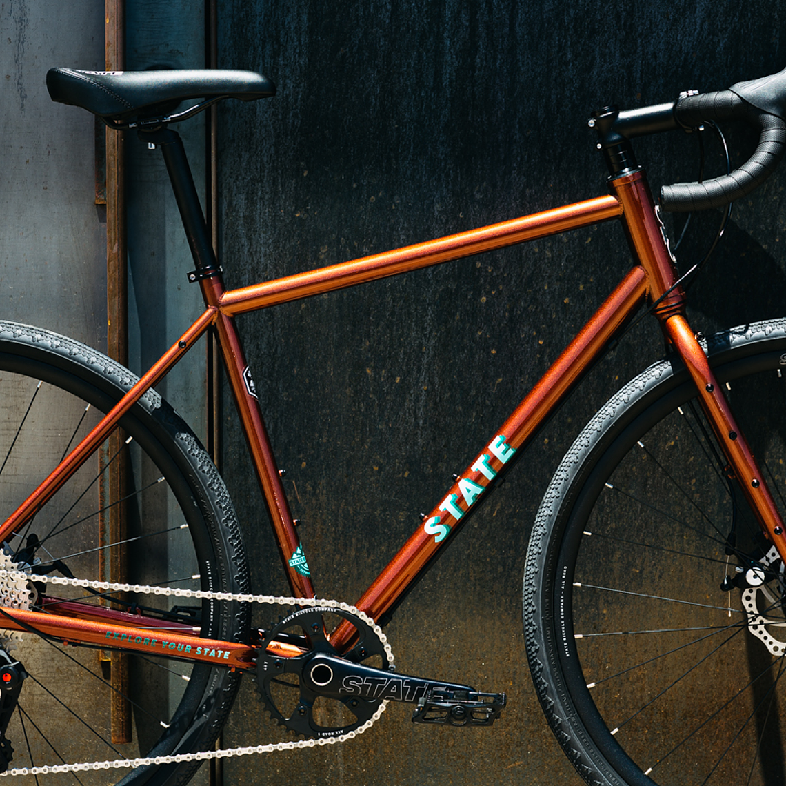 Bicicleta gravel 4130 All Road Copper Brown - 11 velocidades 18