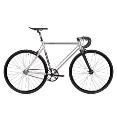 Bicicleta fixie 6061 Black Label Raw - 1 velocidad